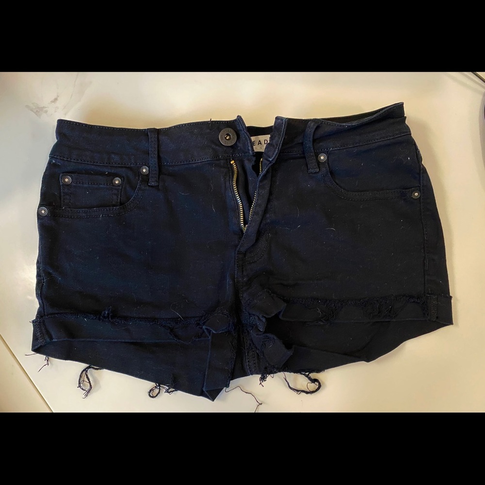 Black shorts